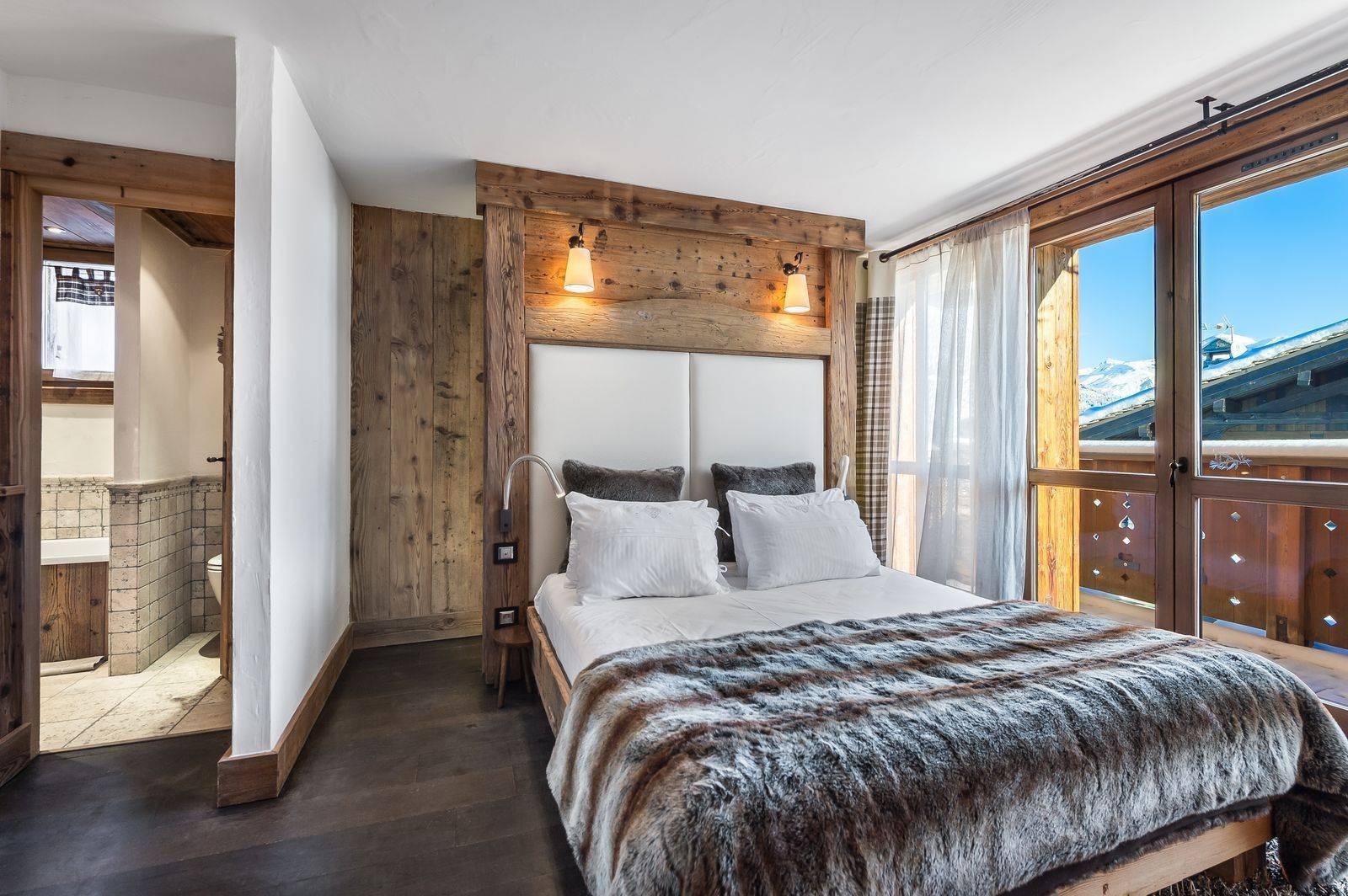 Courchevel 1550 Location Chalet Luxe Niobite Chambre