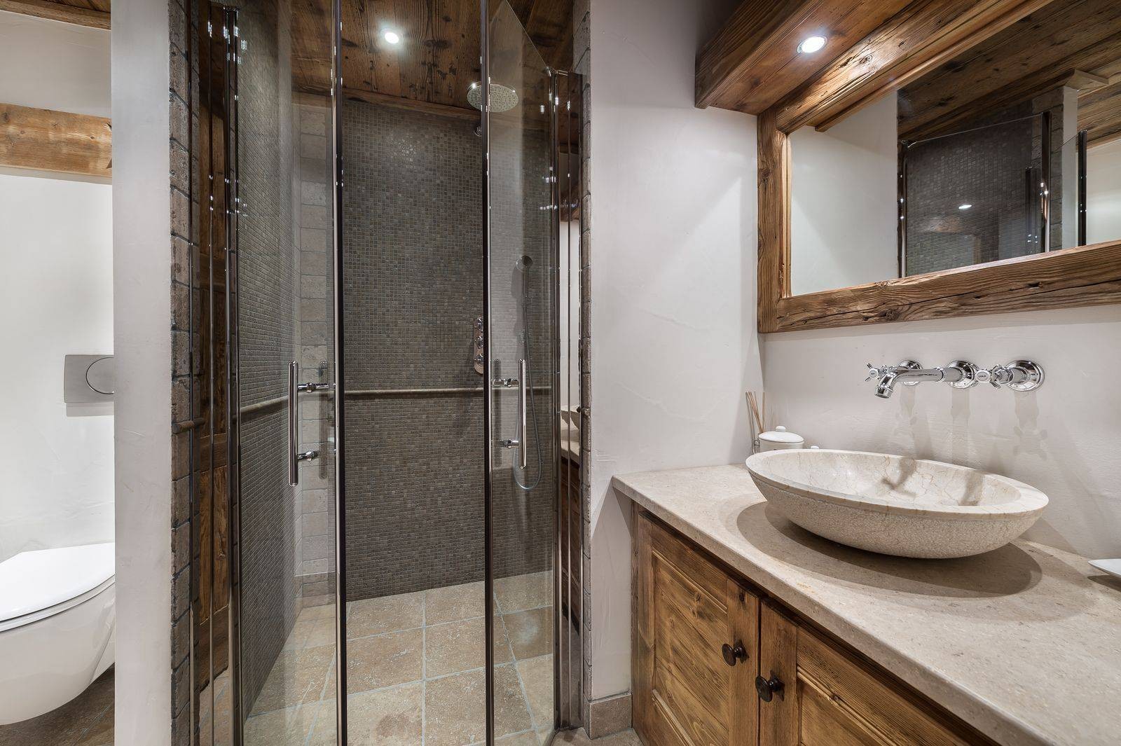 Courchevel 1550 Location Chalet Luxe Niobite Salle De Bain 2