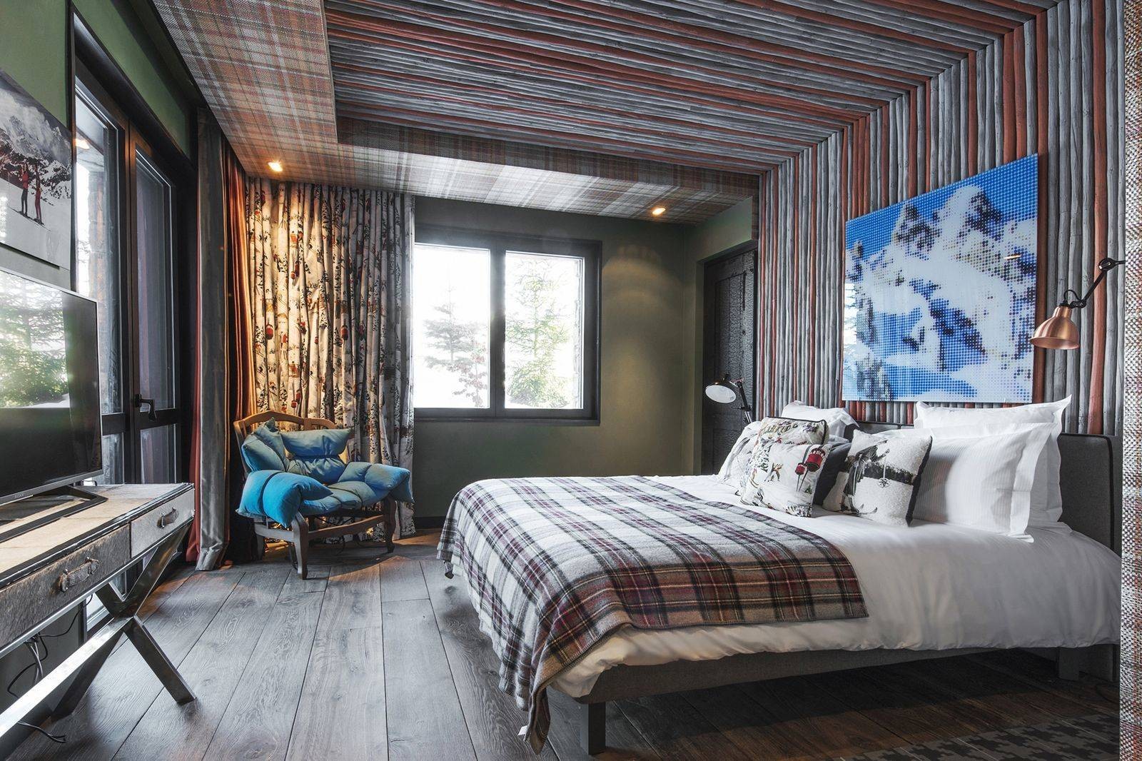 Courchevel 1550 Location Chalet Luxe Niubise Chambre 3