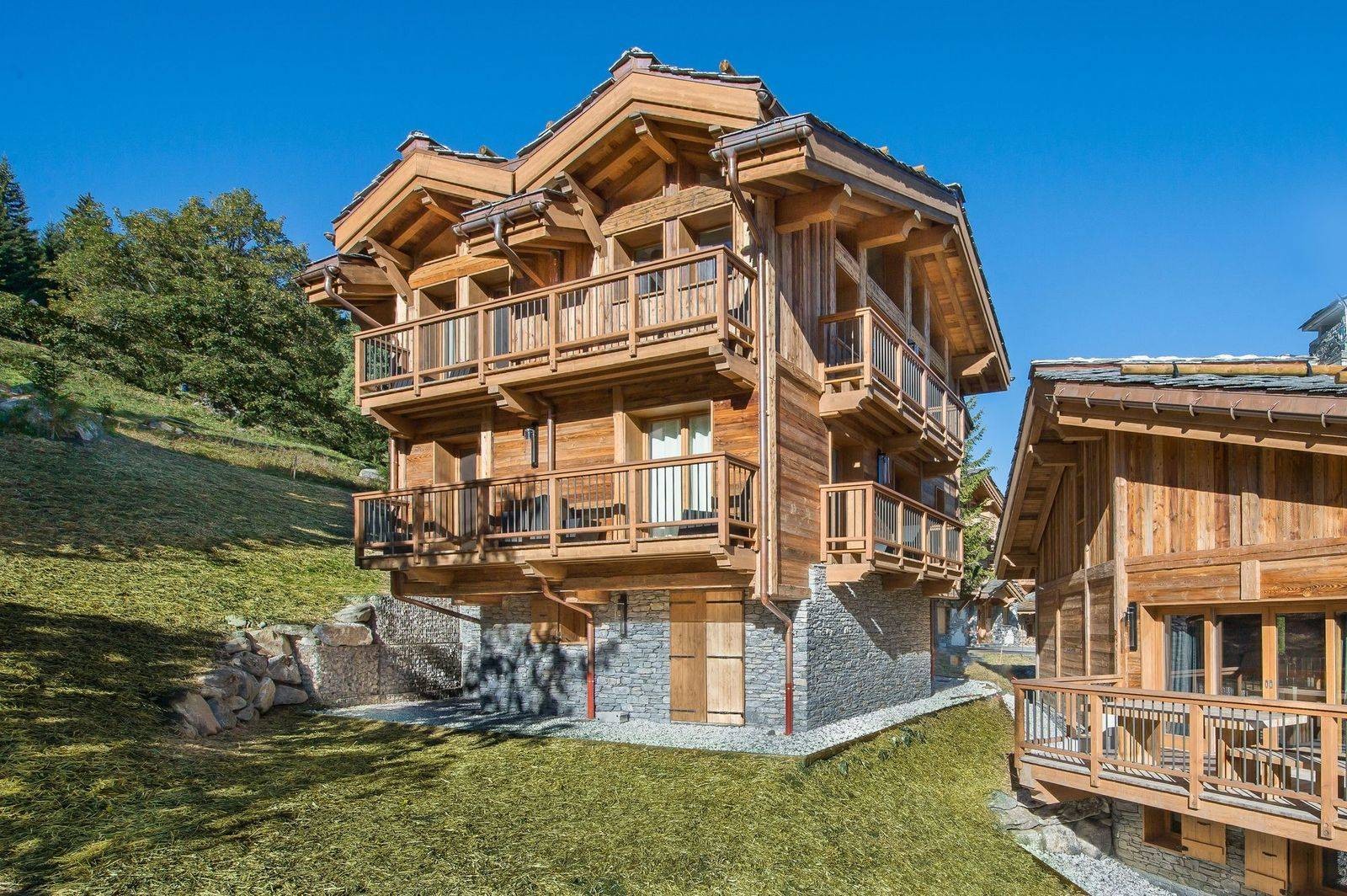 Courchevel 1550 Luxury Rental Chalet Niubite Exterior