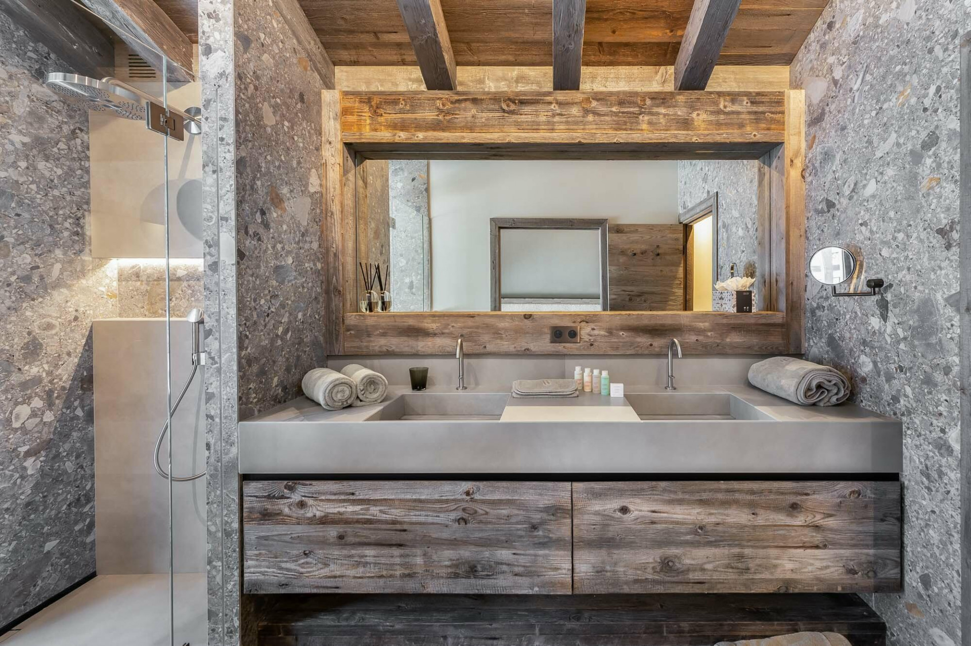 Courchevel 1550 Location Chalet Luxe Niulie Salle De Bain 3