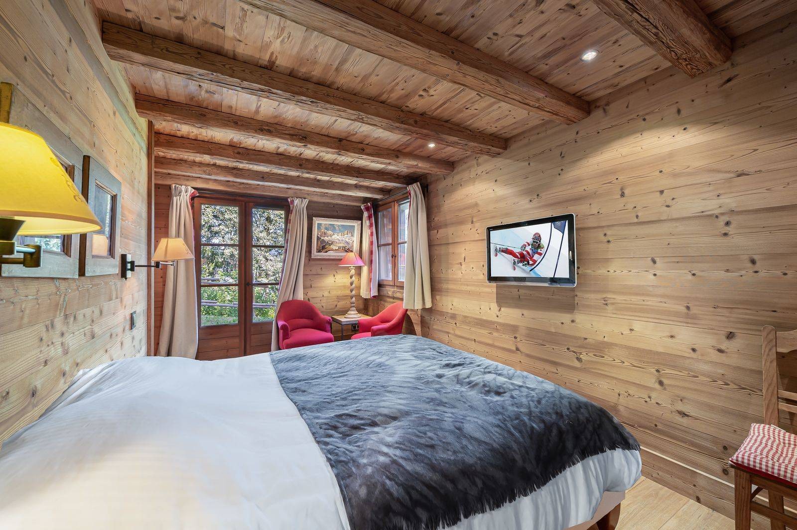 Courchevel 1550 Location Chalet Luxe Niuréole Chambre 3