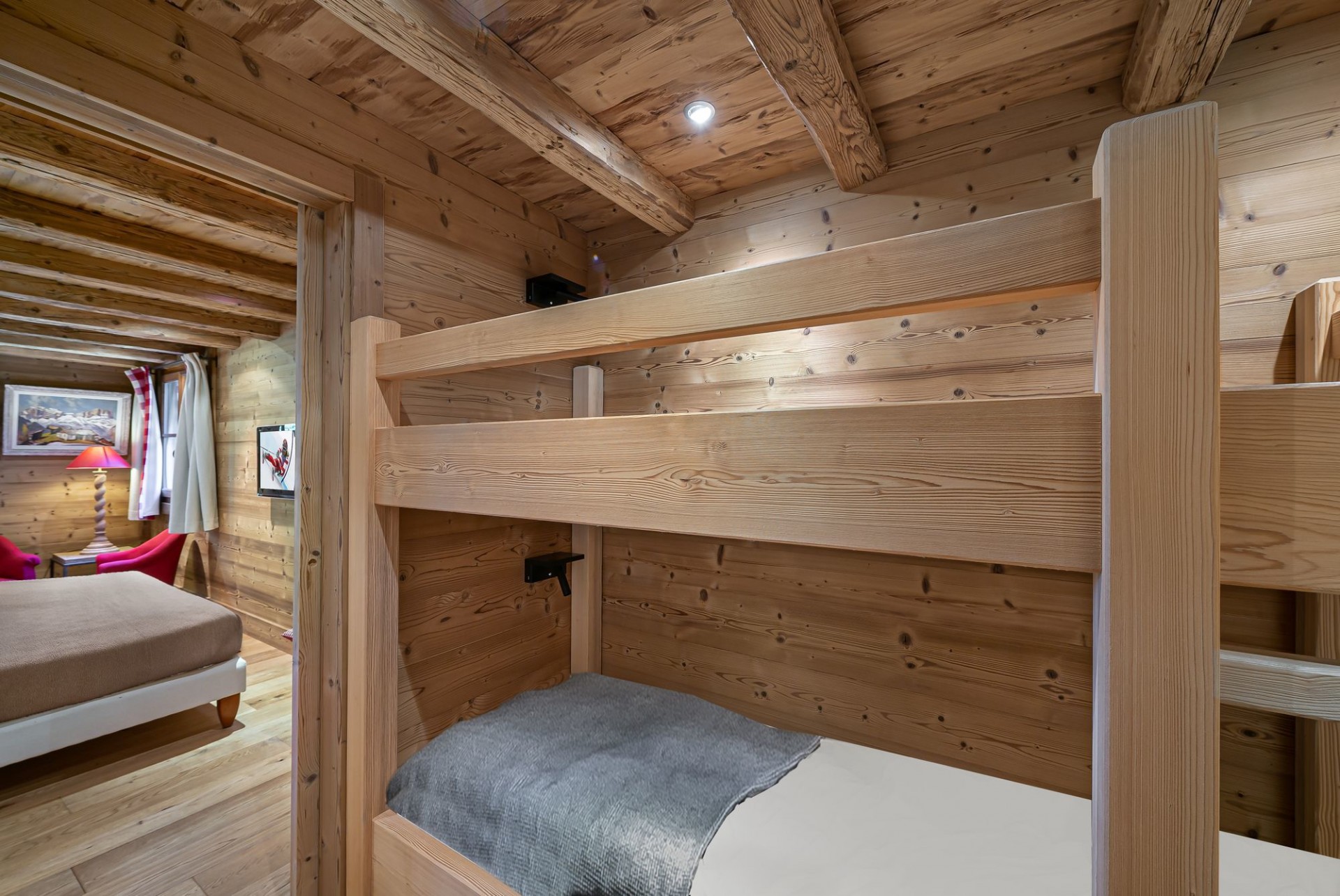 Courchevel 1550 Location Chalet Luxe Niuréole Chambre 4