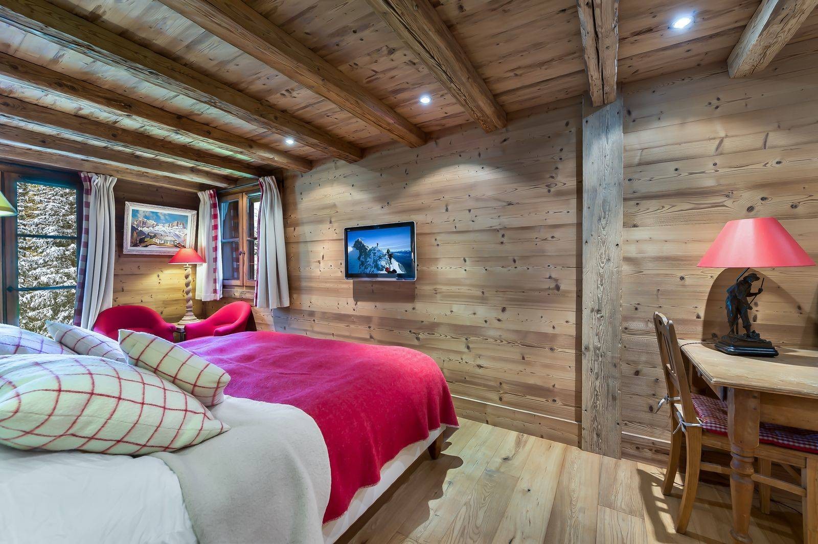 Courchevel 1550 Location Chalet Luxe Niuréole Chambre 6