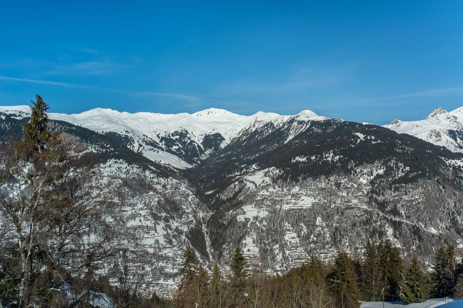 Courchevel 1550 Location Chalet Luxe Niuréole Vue