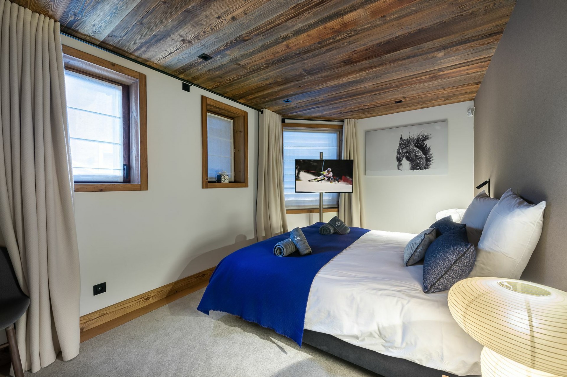 Courchevel Luxury Rental Chalet Nuummite Bedroom