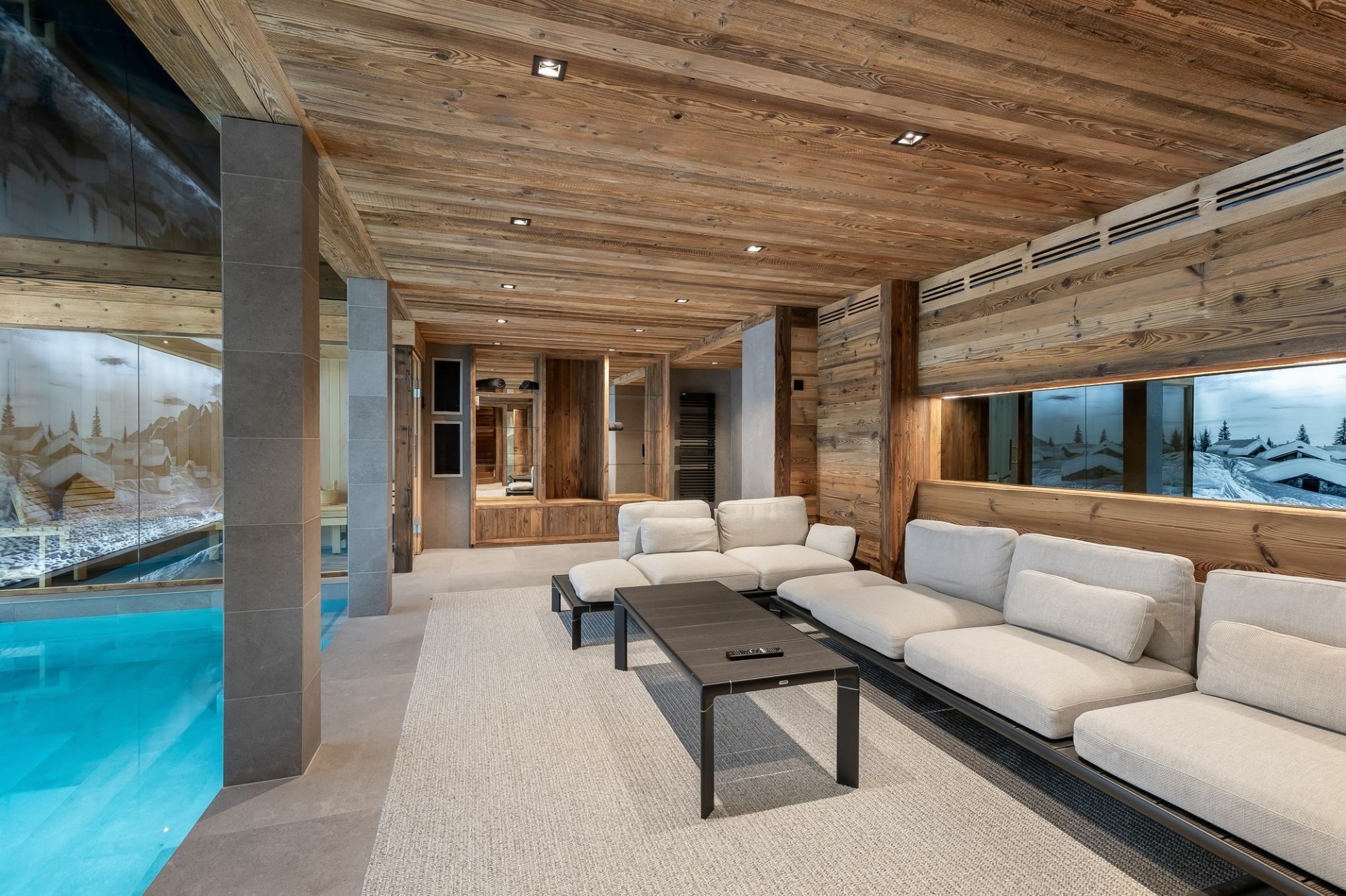 Courchevel 1550 Location Chalet Luxe Nuummite Piscine