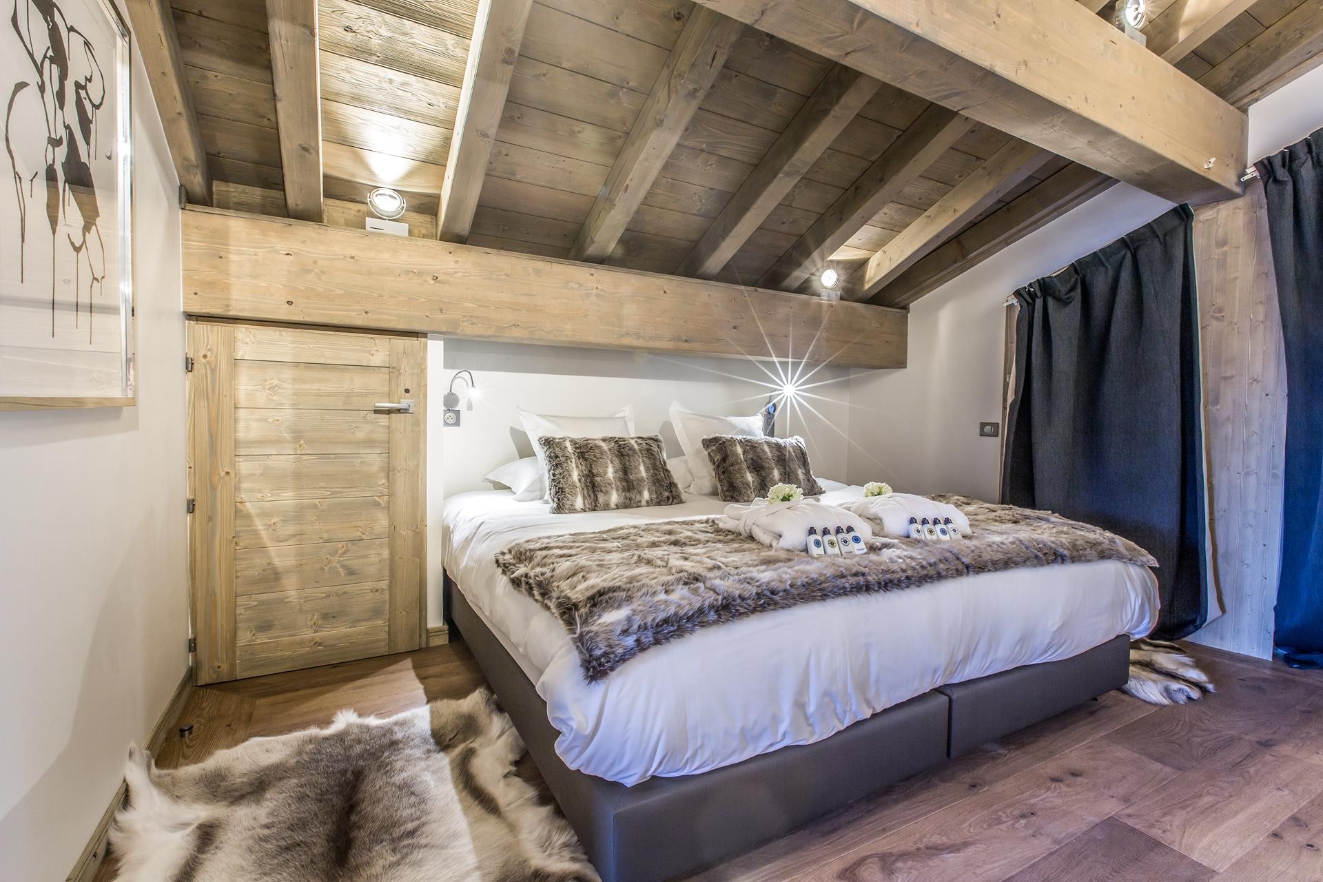 Courchevel 1650 Location Appartement Luxe Akorlonte Chambre