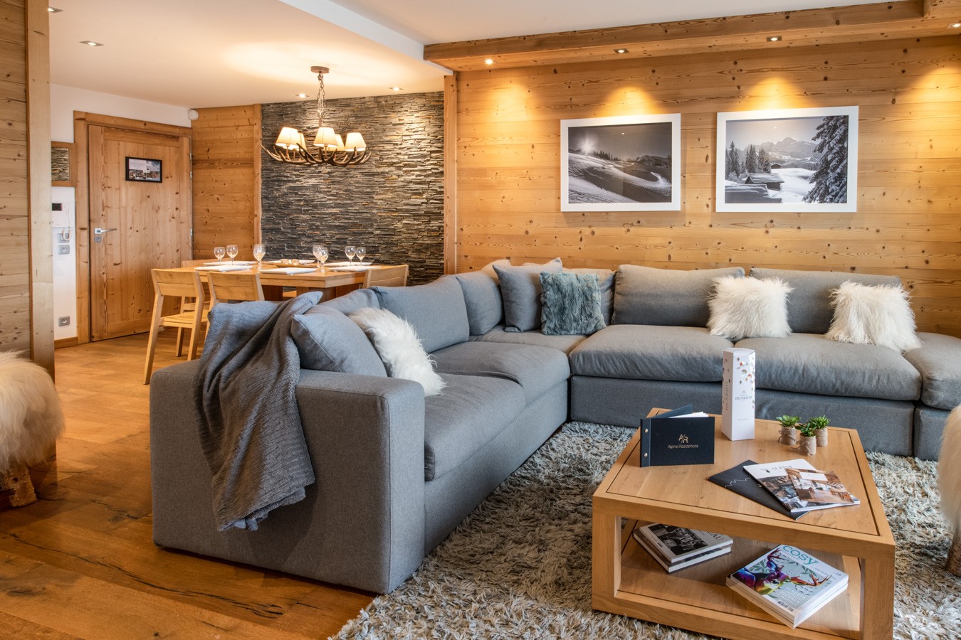 Courchevel 1650 Location Appartement Luxe Aleksite Séjour