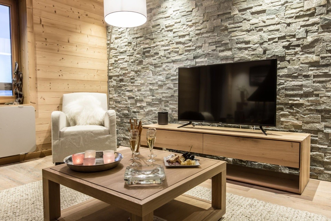 Courchevel 1650 Luxury Rental Appartment Alsola Living Room 3