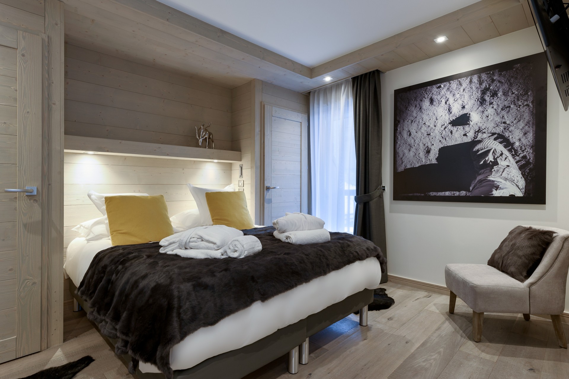 Courchevel 1650 Luxury Rental Appartment Altanto Bedroom 3