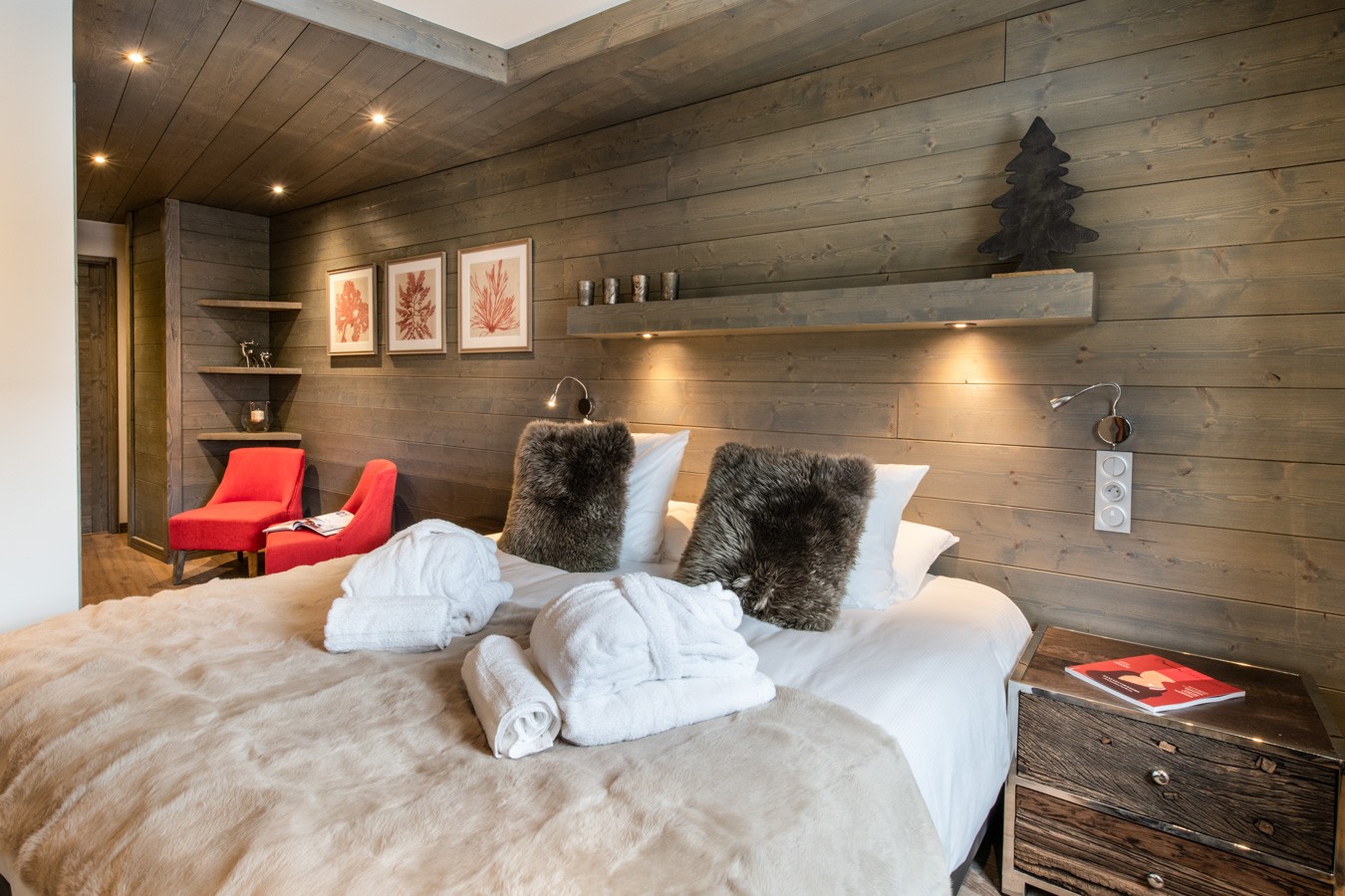 Courchevel 1650 Location Appartement Luxe Alti Chambre 3