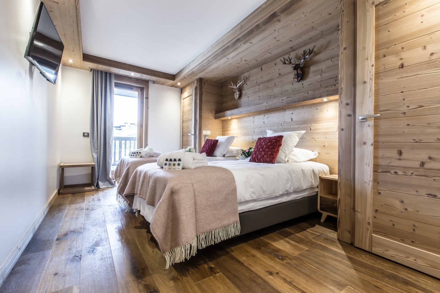 Courchevel 1650 Location Appartement Luxe Altu Chambre