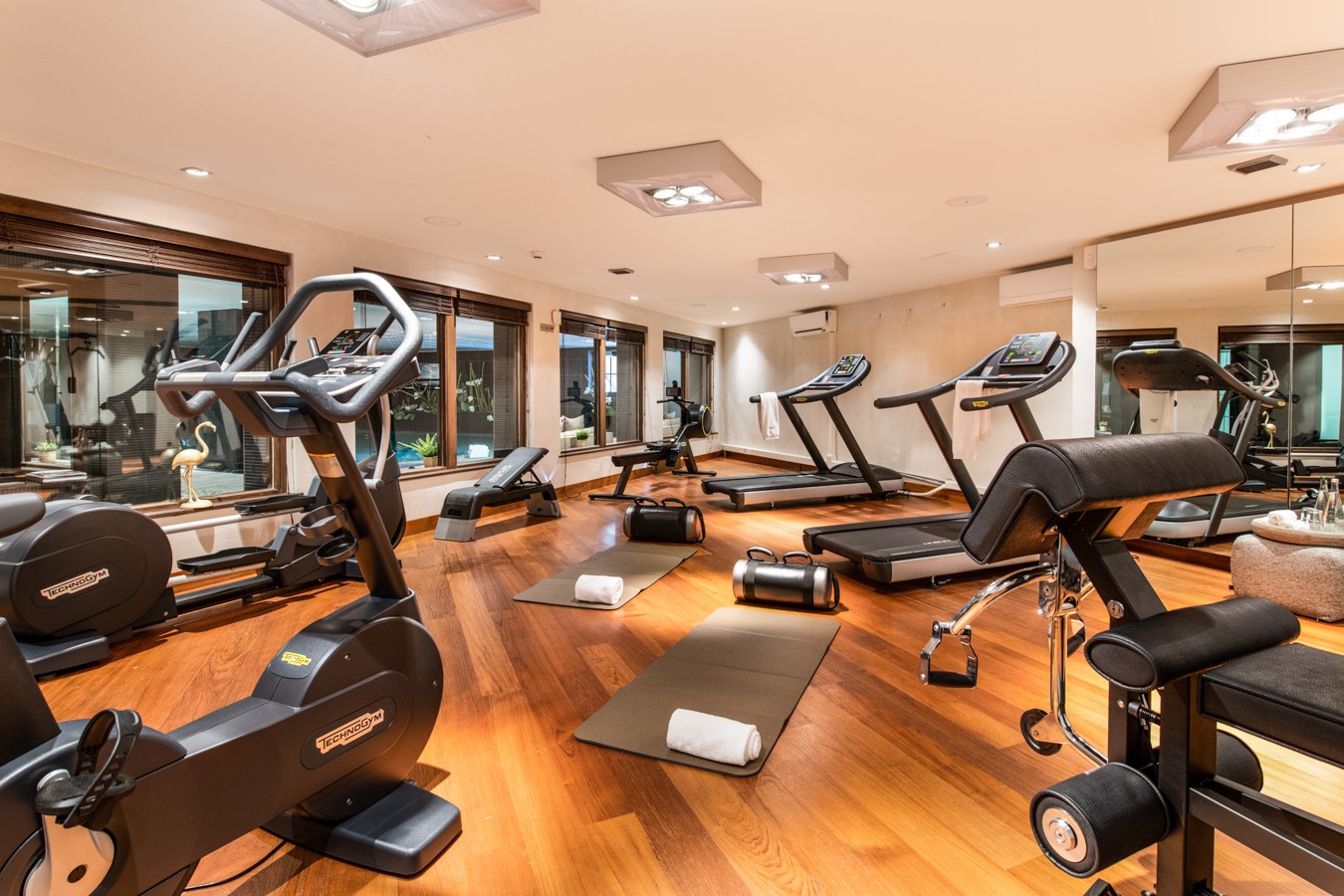 Courchevel 1650 Luxury Rental Appartment Aurylite Fitness Room