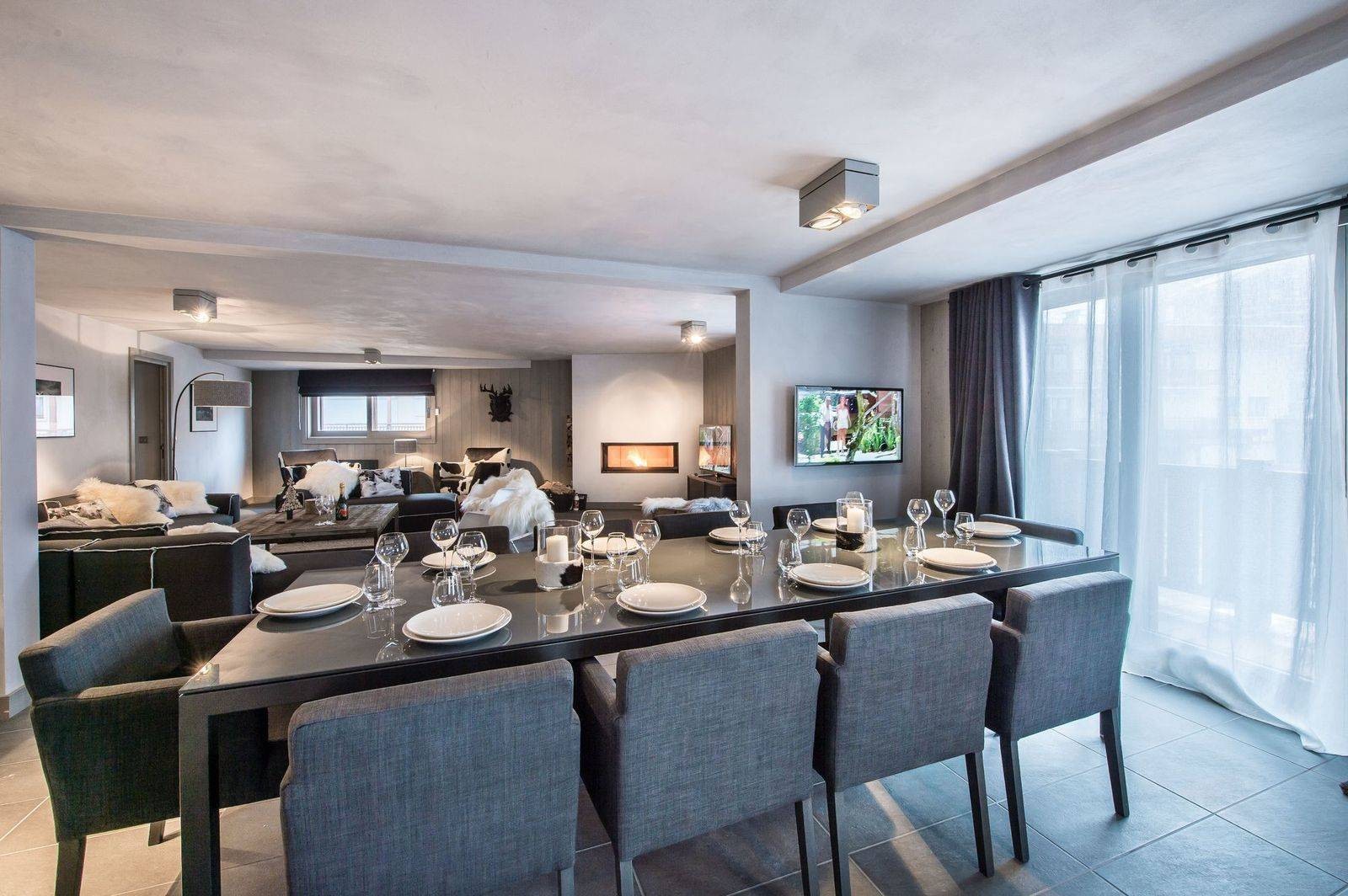 Courchevel 1650 Location Appartement Luxe Neustadelite Salle A Manger 2