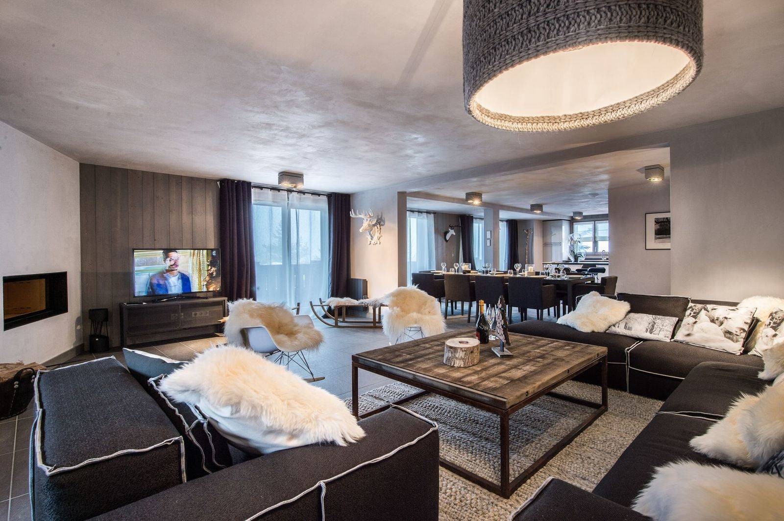 Courchevel 1650 Luxury Rental Appartment Neustadelite Living Room 7