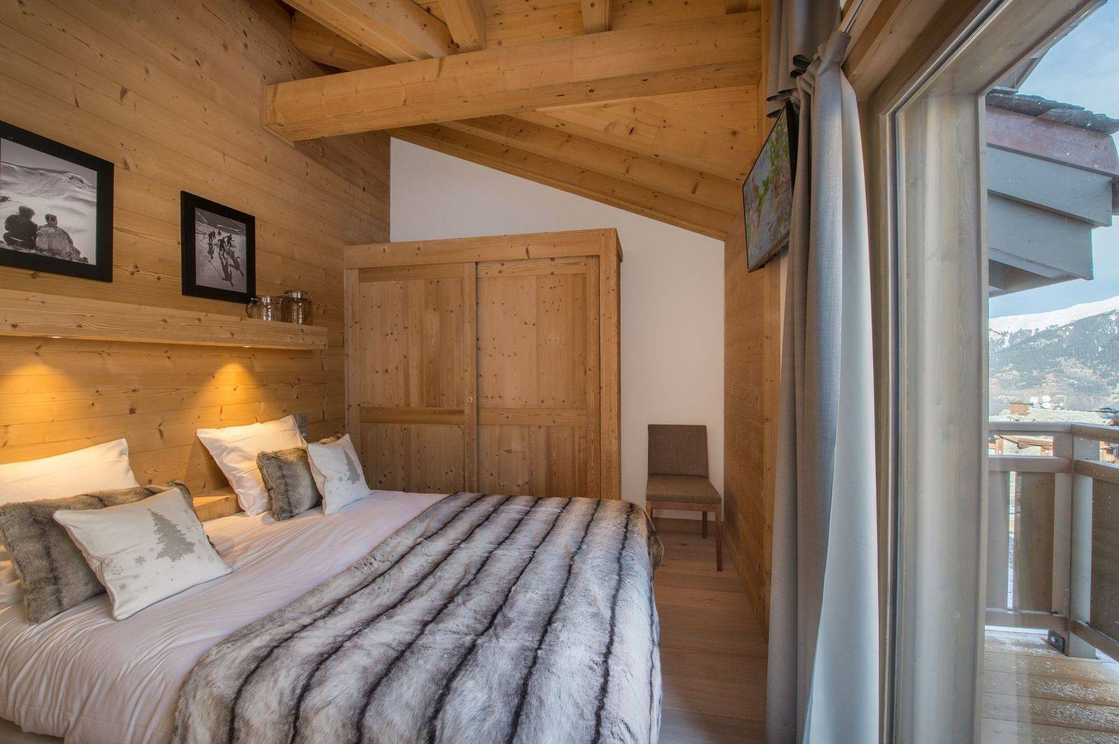 Courchevel 1650 Luxury Rental Appartment Temagamite Bedroom 2