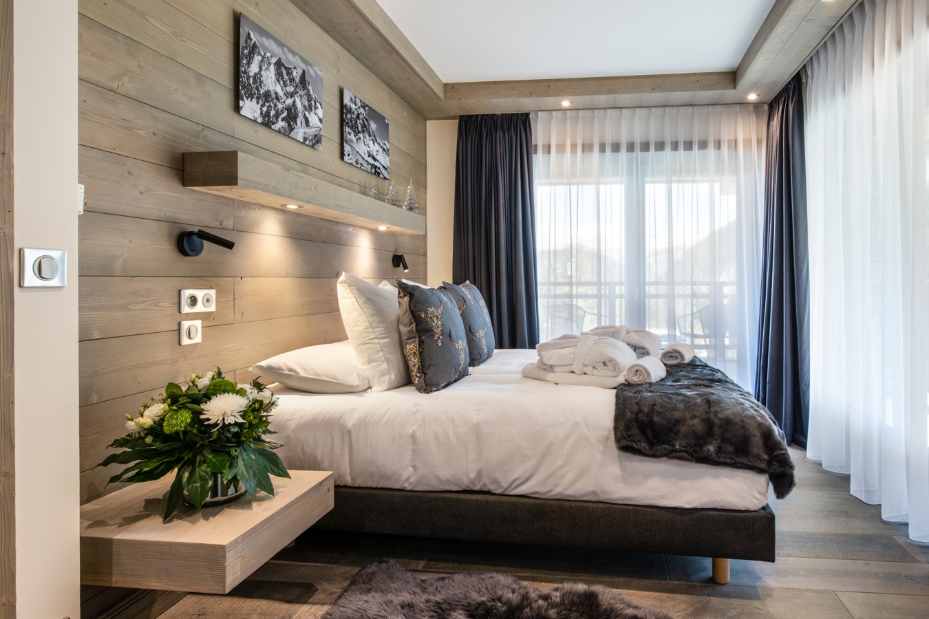 Courchevel 1650 Luxury Rental Chalet Akarlonte Bedroom 2