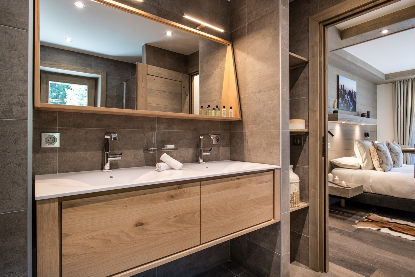 Courchevel 1650 Location Chalet Luxe Akarlonte Salle De Bain 4