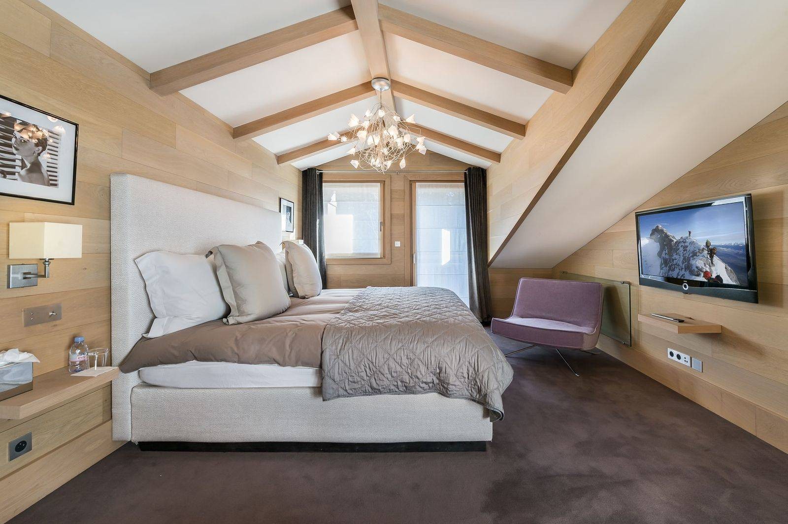Courchevel 1650 Luxury Rental Chalet Nexilovite Bedroom