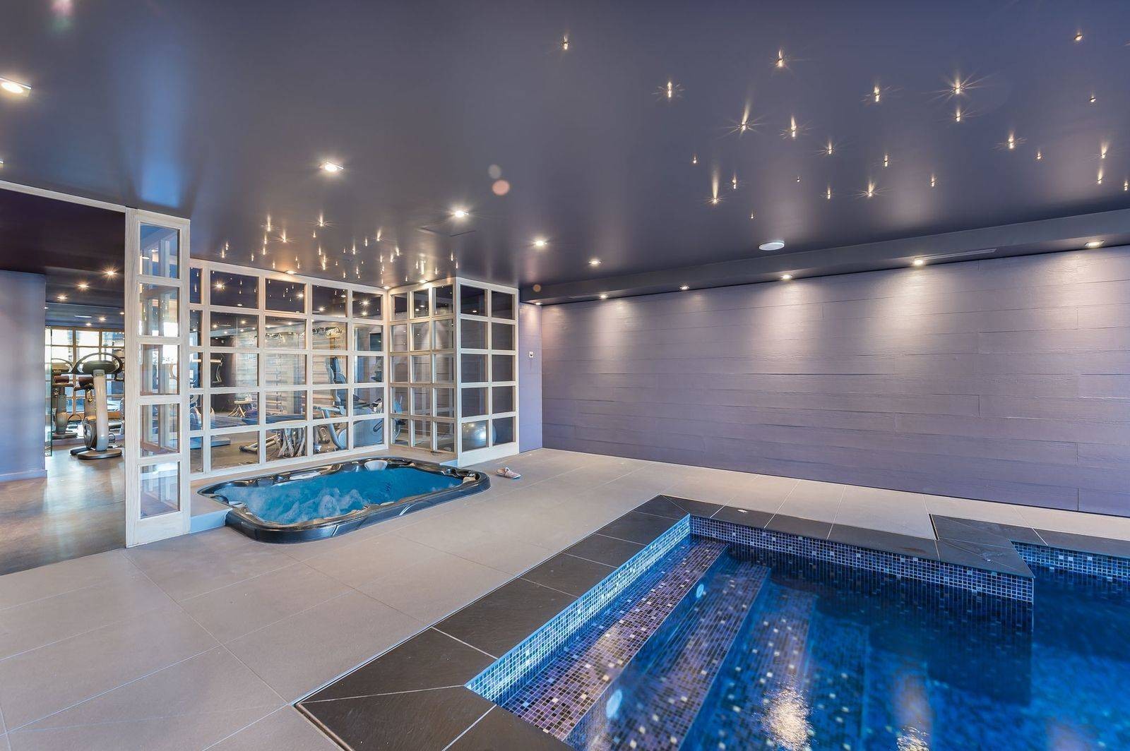 Courchevel 1650 Luxury Rental Chalet Nexilovite Pool