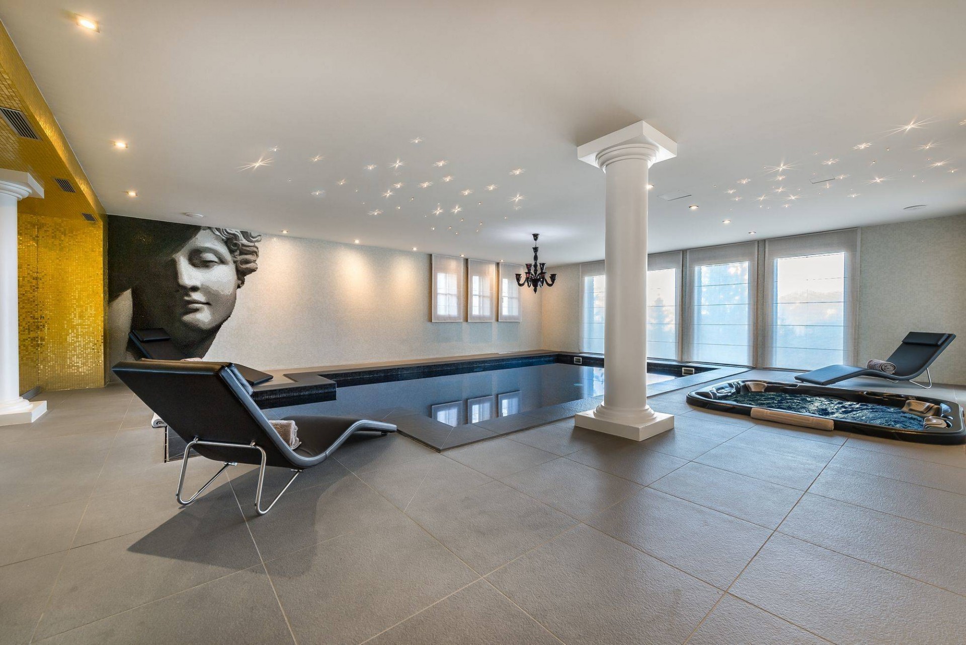 Courchevel 1650 Luxury Rental Chalet Nexiluvite Pool
