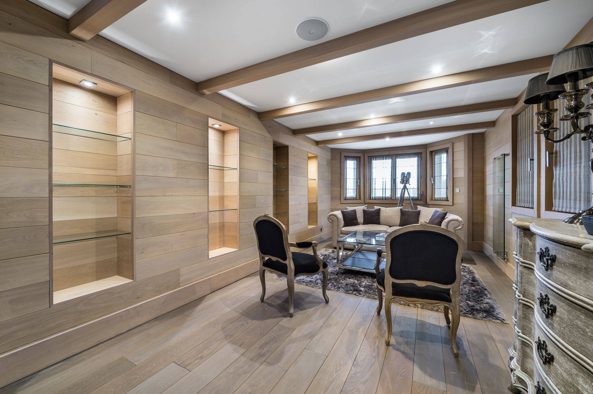 Courchevel 1650 Luxury Rental Chalet Nexiluvite Living Room 2