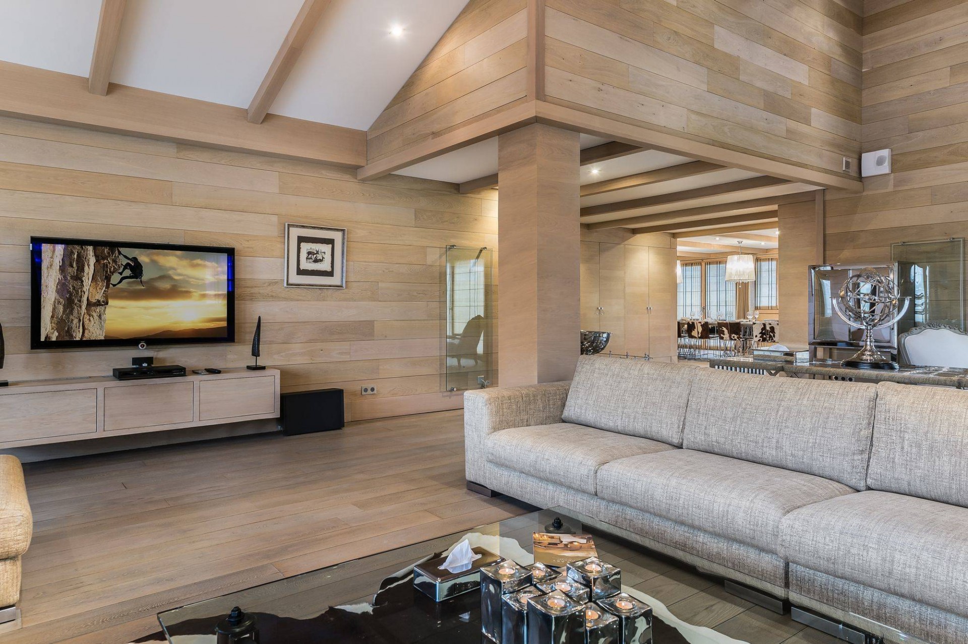 Courchevel 1650 Luxury Rental Chalet Nexiluvite Living Room 4