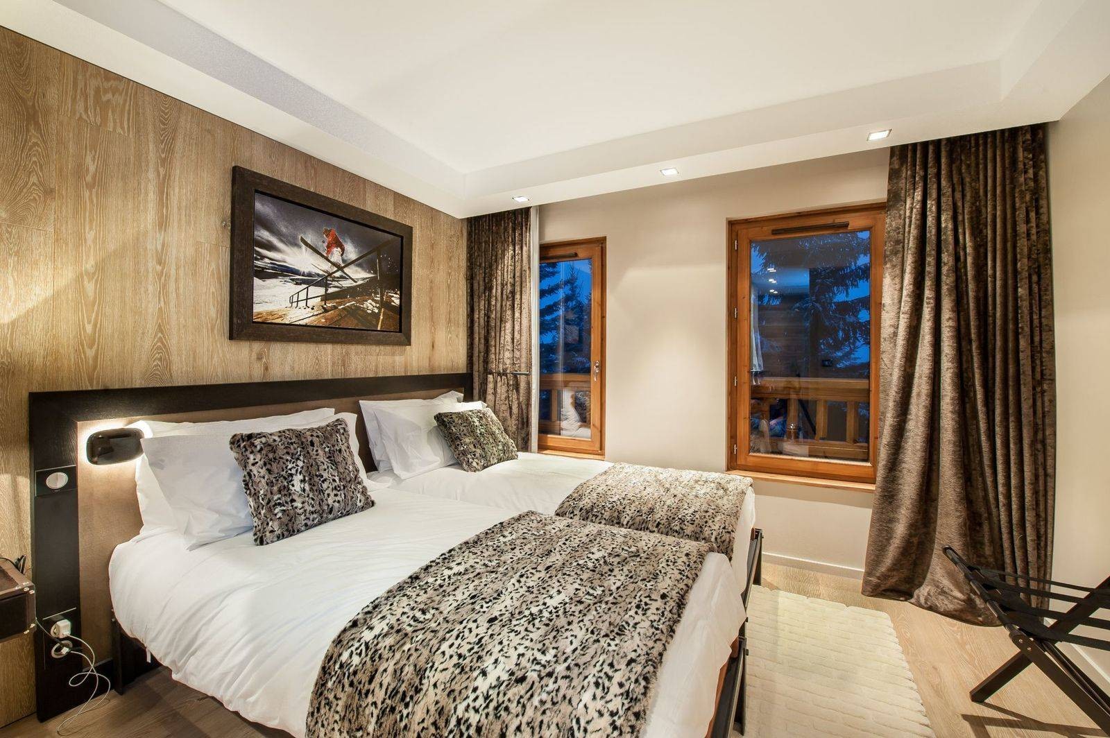 Courchevel 1650 Location Chalet Luxe Nezilovite Chambre 4