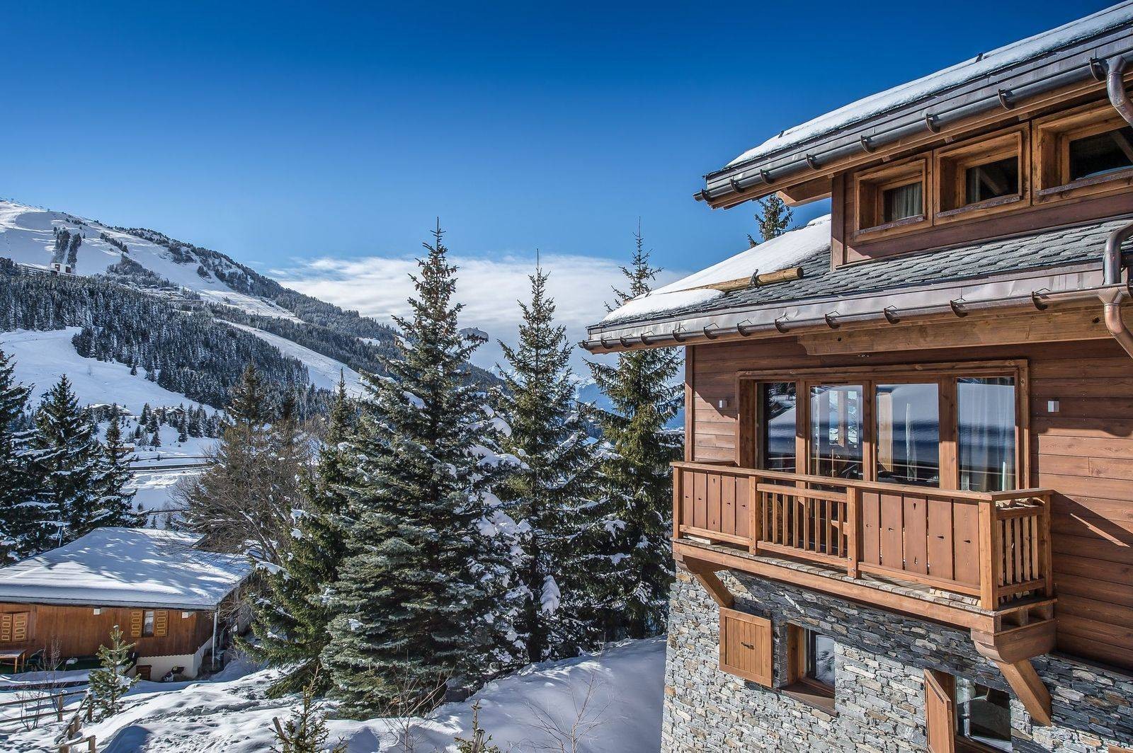 Courchevel 1650 Location Chalet Luxe Nezilovite Extérieur 2