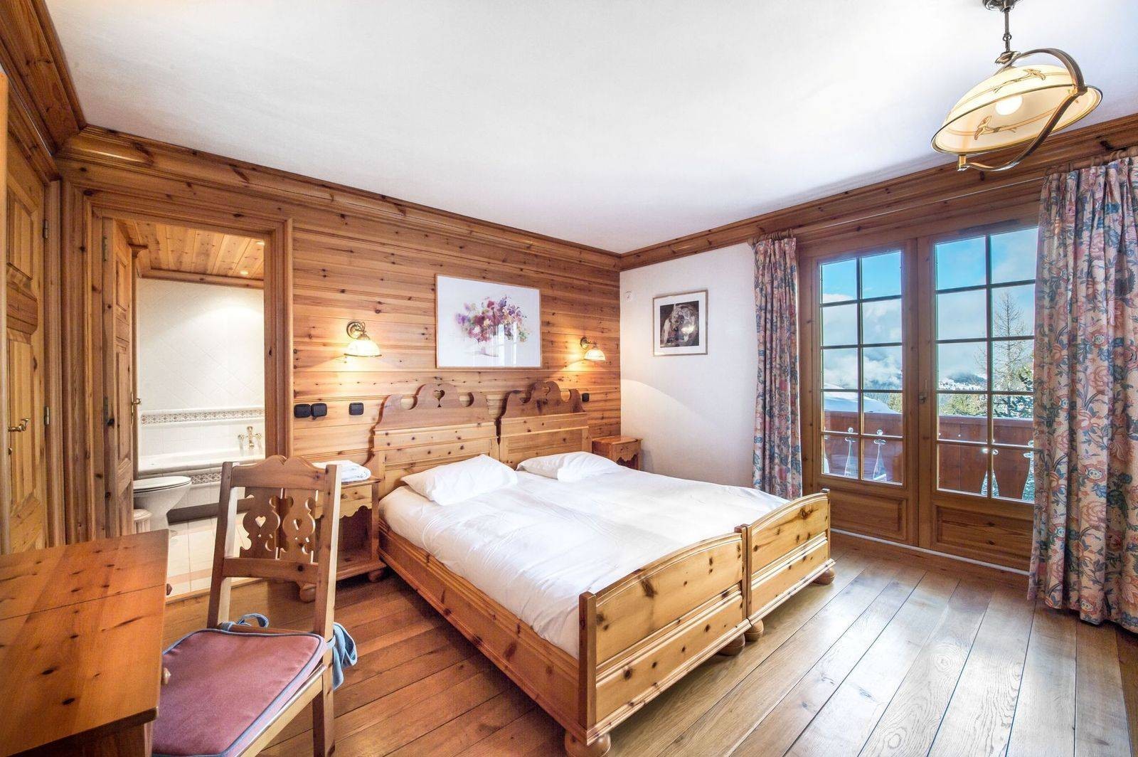 Courchevel 1650 Location Chalet Luxe Neziluvite Chambre 2