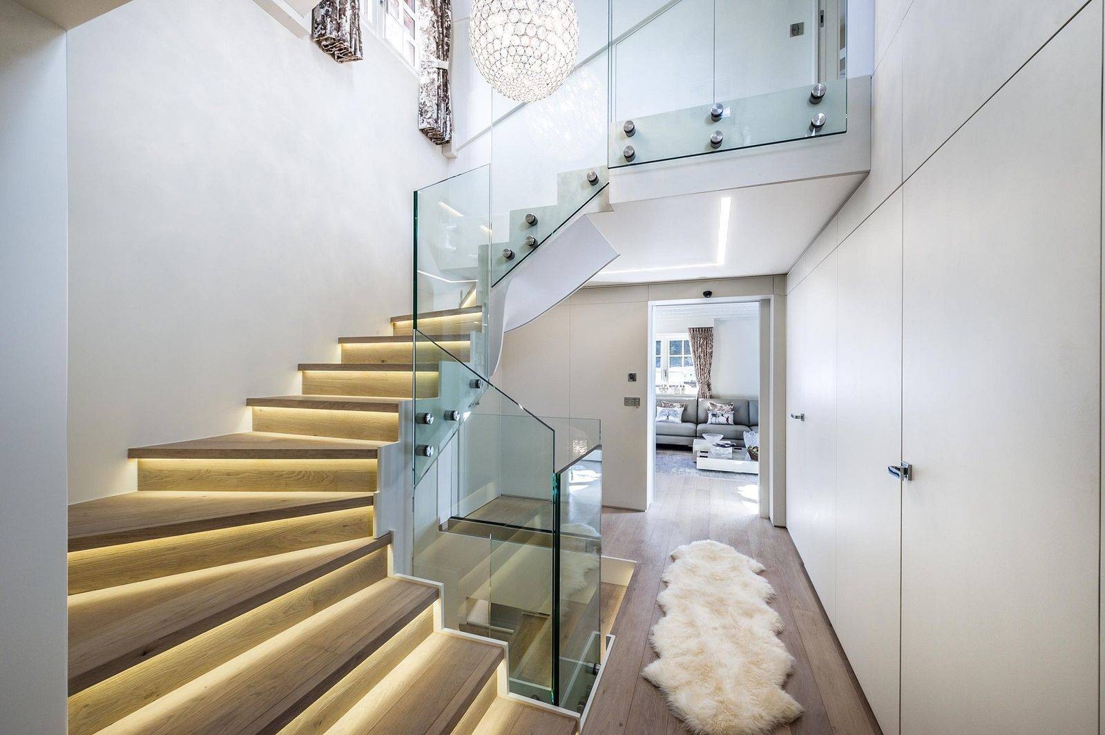 Courchevel 1650 Luxury Rental Chalet Novakelite Staircase