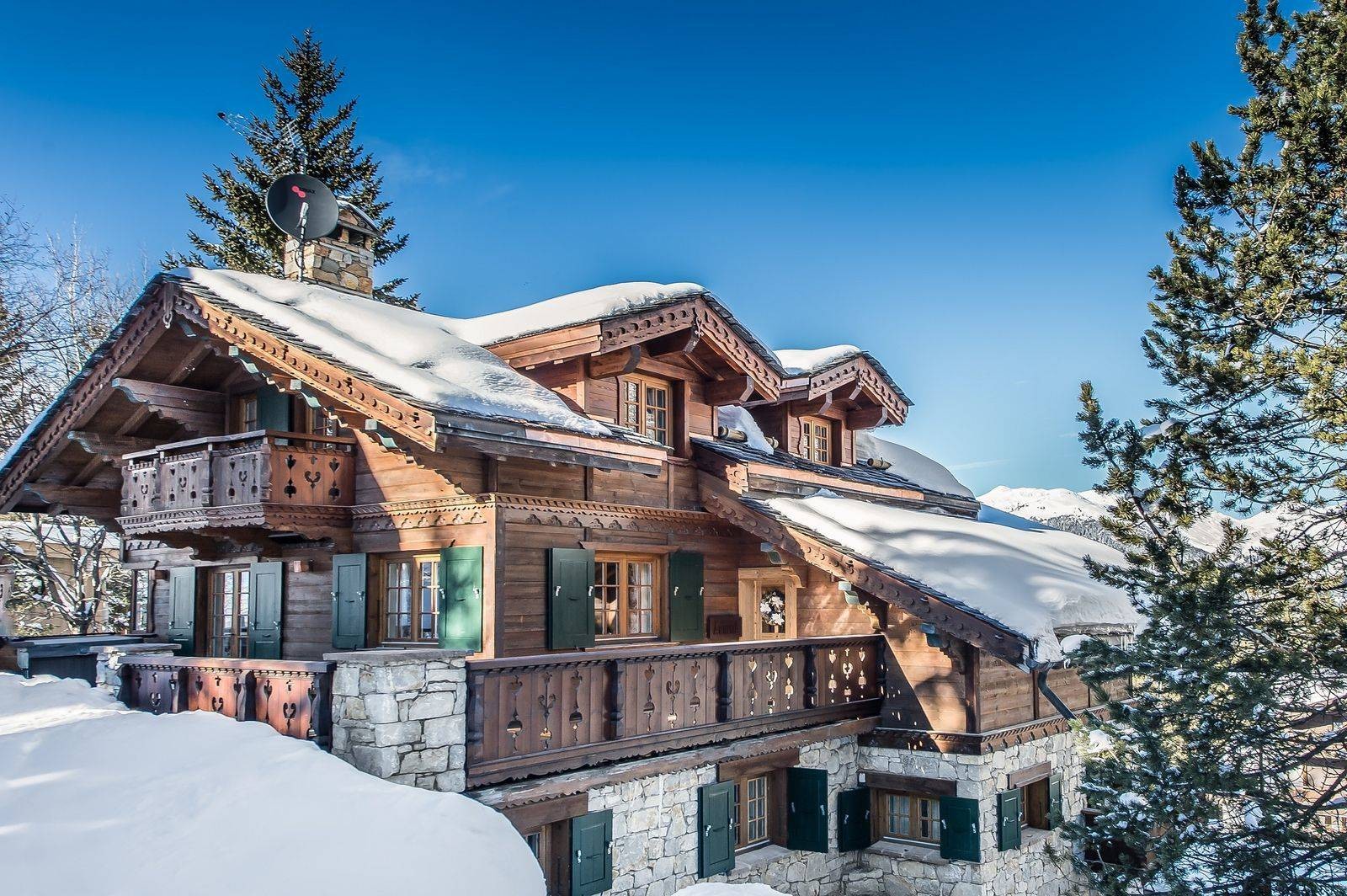 Courchevel 1650 Location Chalet Luxe Novakelite Extérieur 3