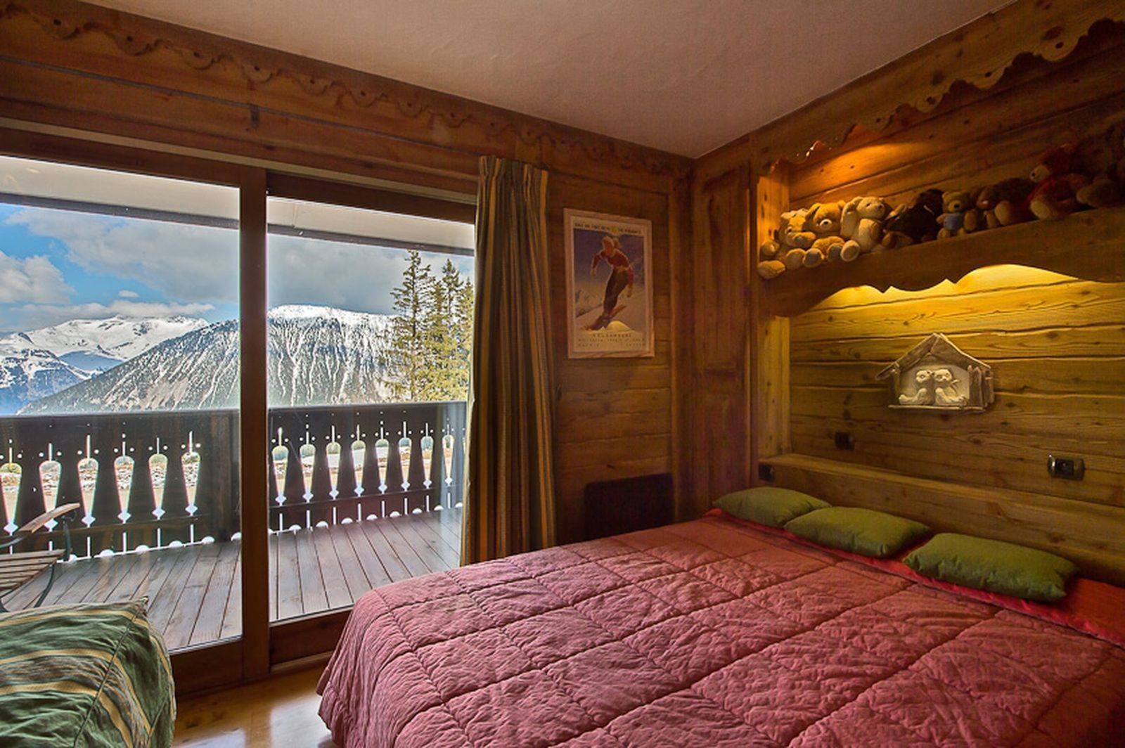 Courchevel 1850 Location Appartement Luxe Carrolate Chambre