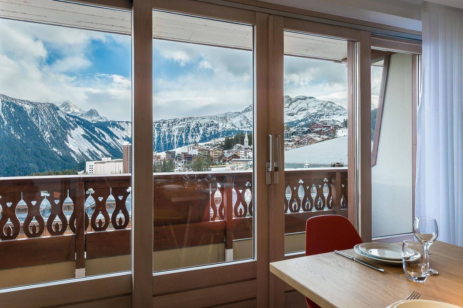 Courchevel 1850 Location Appartement Luxe Cesarilite Vue