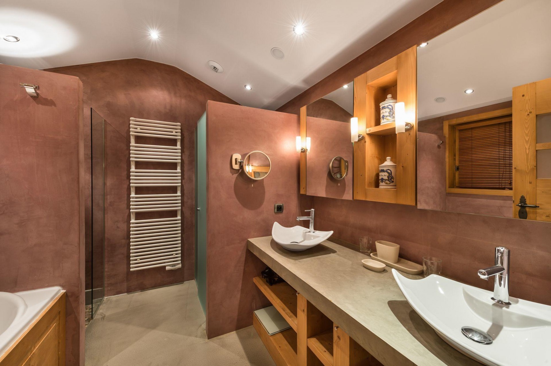 Courchevel 1850 Luxury Rental Appartment Cetanite Bathroom