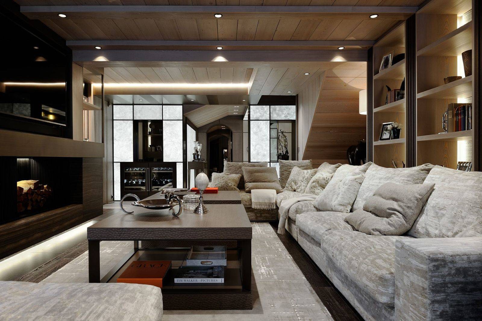 Courchevel 1850 Location Appartement Luxe Dalpina Séjour 2