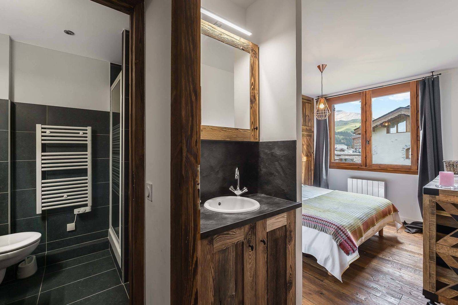 Courchevel 1850 Location Appartement Luxe Eciello Chambre