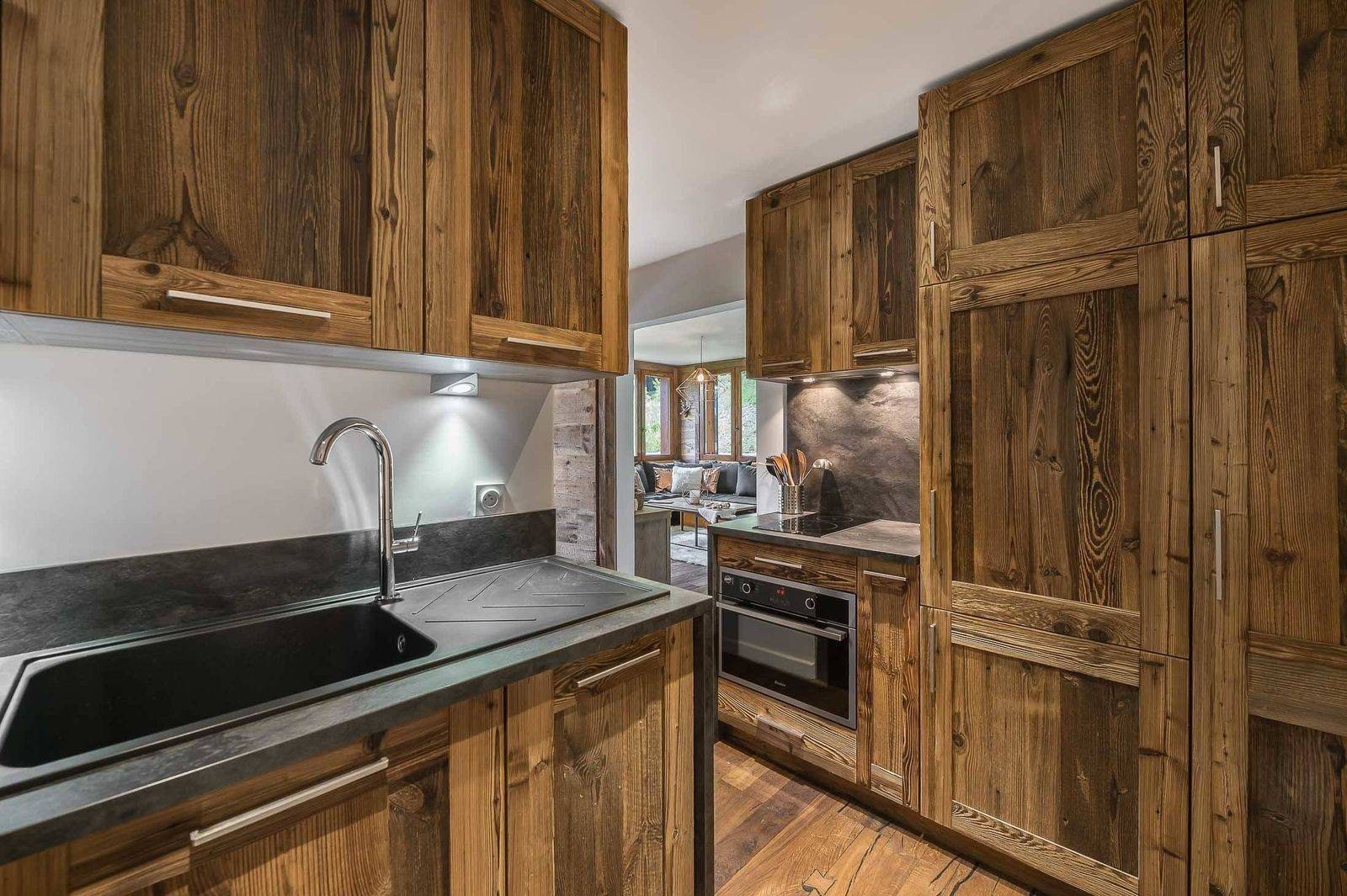  Courchevel 1850 Luxury Rental Appartment Eciello Kitchen