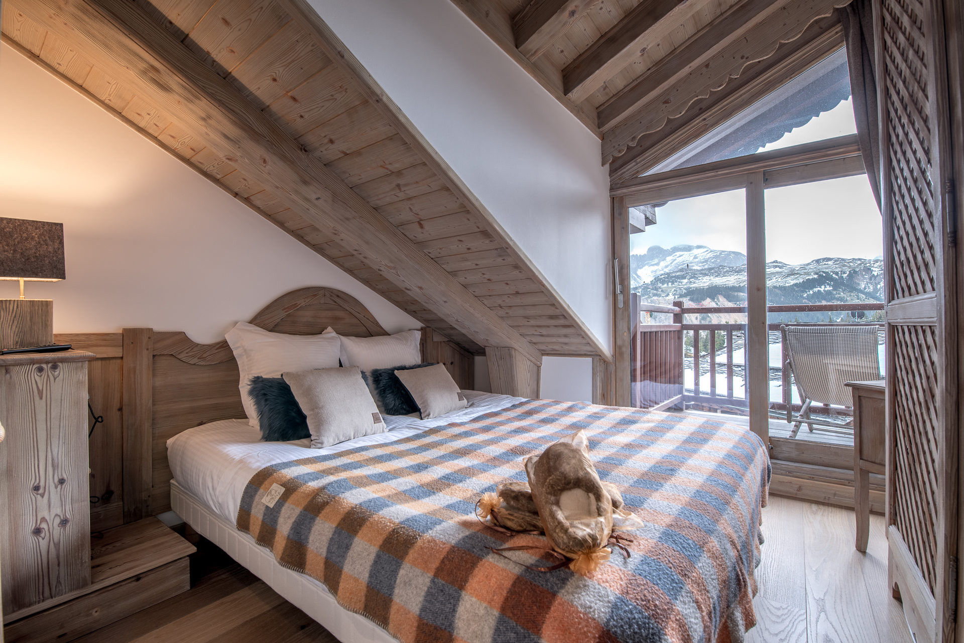 Courchevel 1850 Location Appartement Dans Résidence Luxe Niuliu Chambre