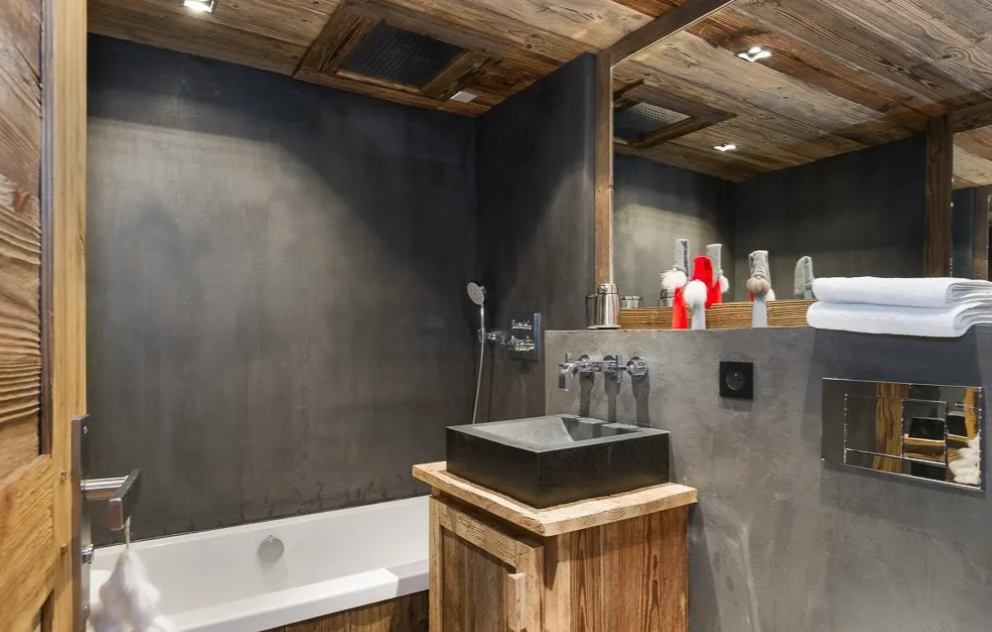 Courchevel 1850 Location Appartement Luxe Pracalt Baignoire 