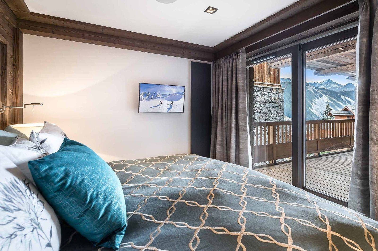 Courchevel 1850 Location Appartement Luxe Visix Chambre 2