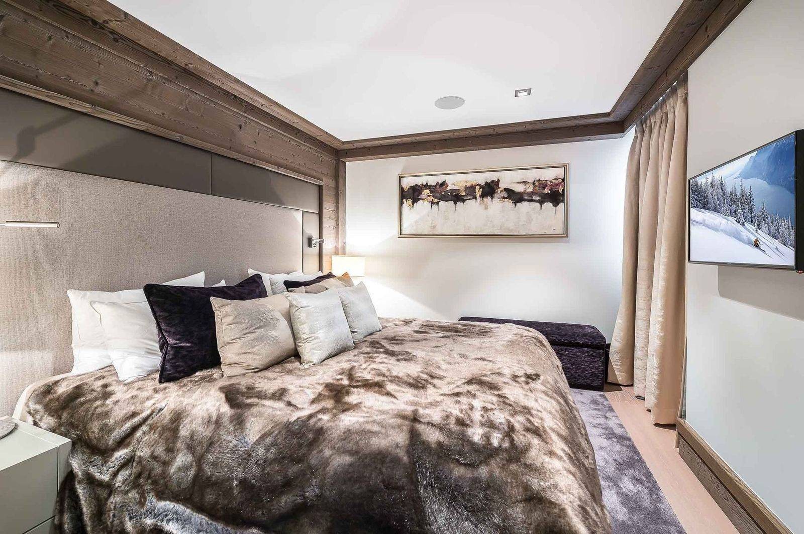 Courchevel 1850 Location Appartement Luxe Visix Chambre 3