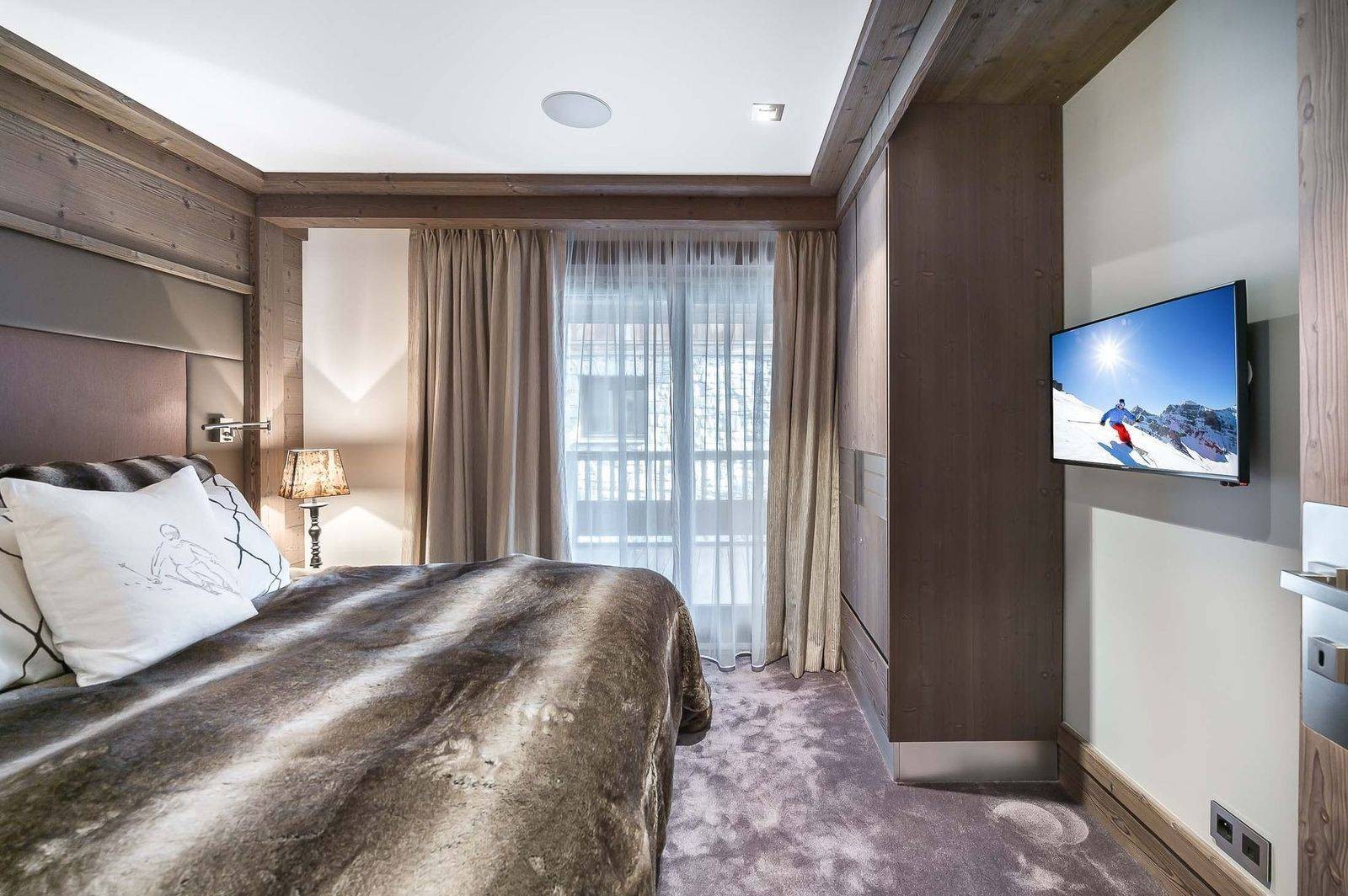 Courchevel 1850 Location Appartement Luxe Visix Chambre 4