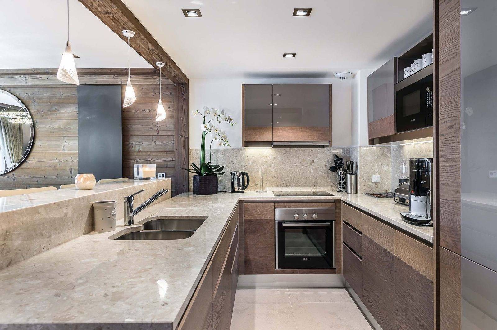 Courchevel 1850 Location Appartement Luxe Visix Cuisine