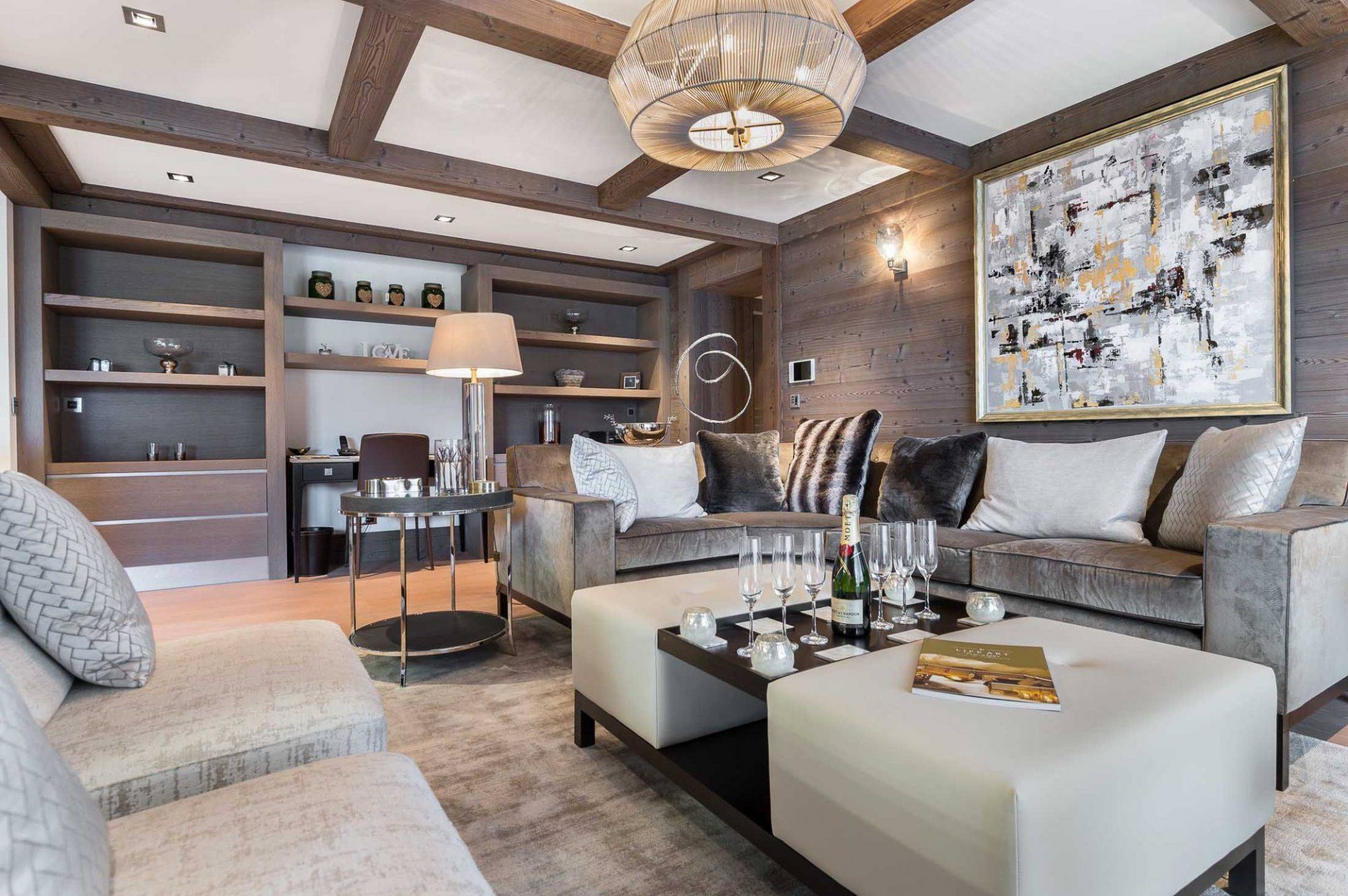 Courchevel 1850 Location Appartement Luxe Visix Séjour 4