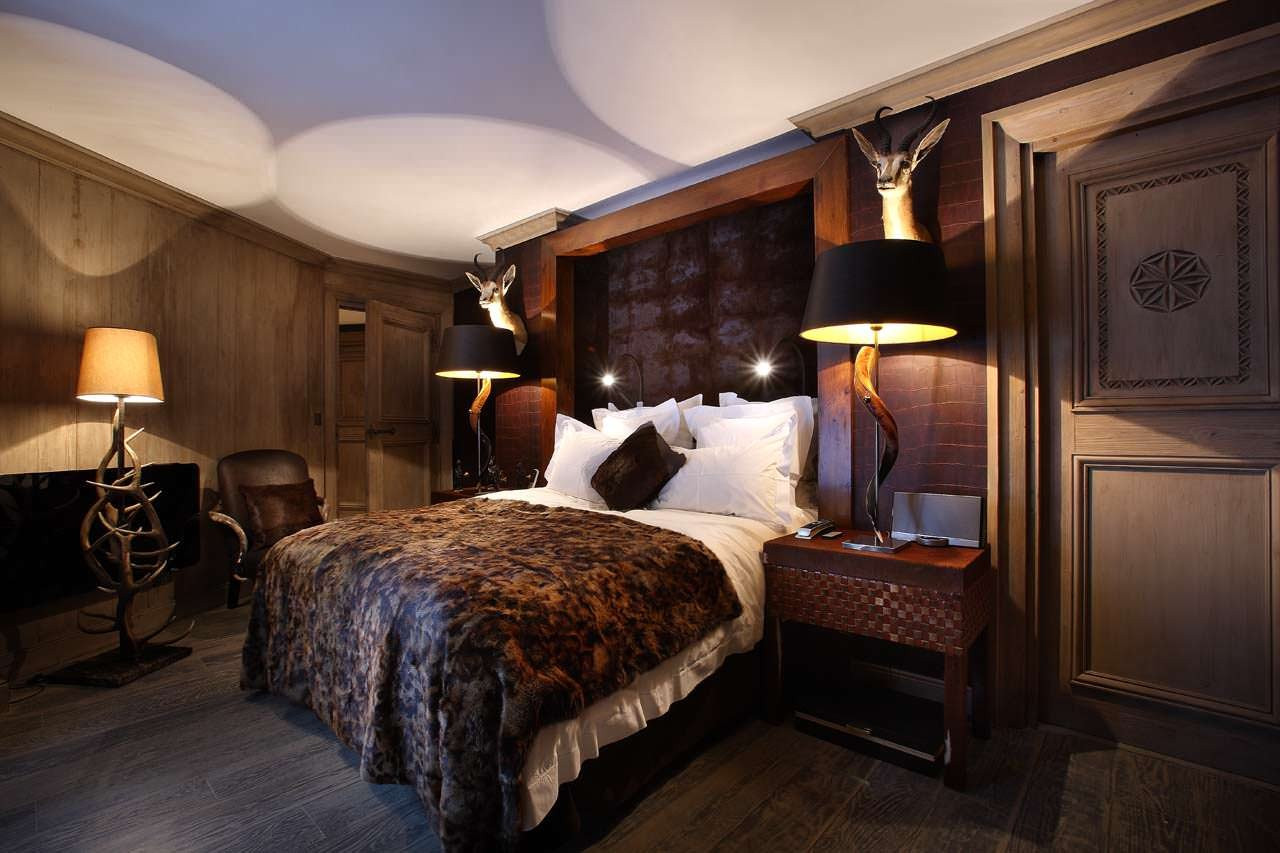 Courchevel 1850 Location Chalet Luxe Acorite Chambre Double 