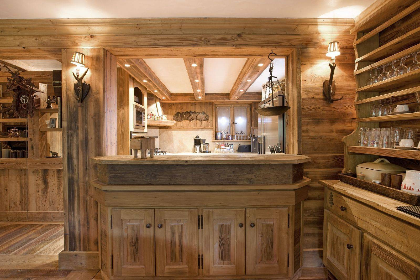 Courchevel 1850 Location Chalet Luxe Azurite Cuisine