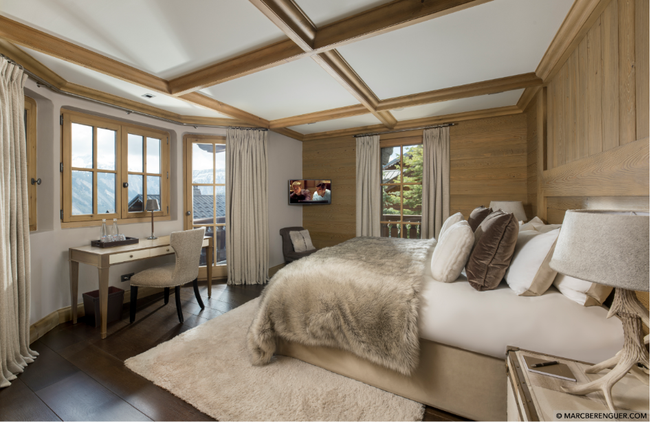 Courchevel 1850 Luxury Rental Appartment Carnatite Bedroom 3
