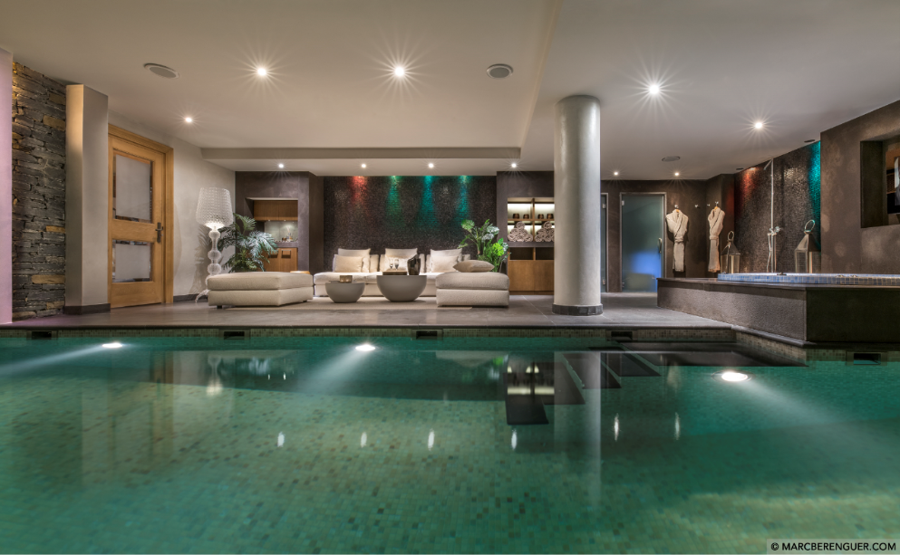 Courchevel 1850 Luxury Rental Appartment Carnatite Pool
